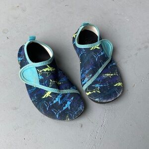 Kids Blue and Yellow Shoes